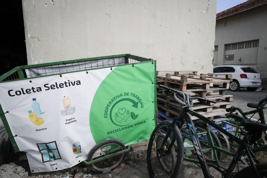 Coleta seletiva é incentivada no Recife/Foto: Prefeitura do Recife/Divulgação