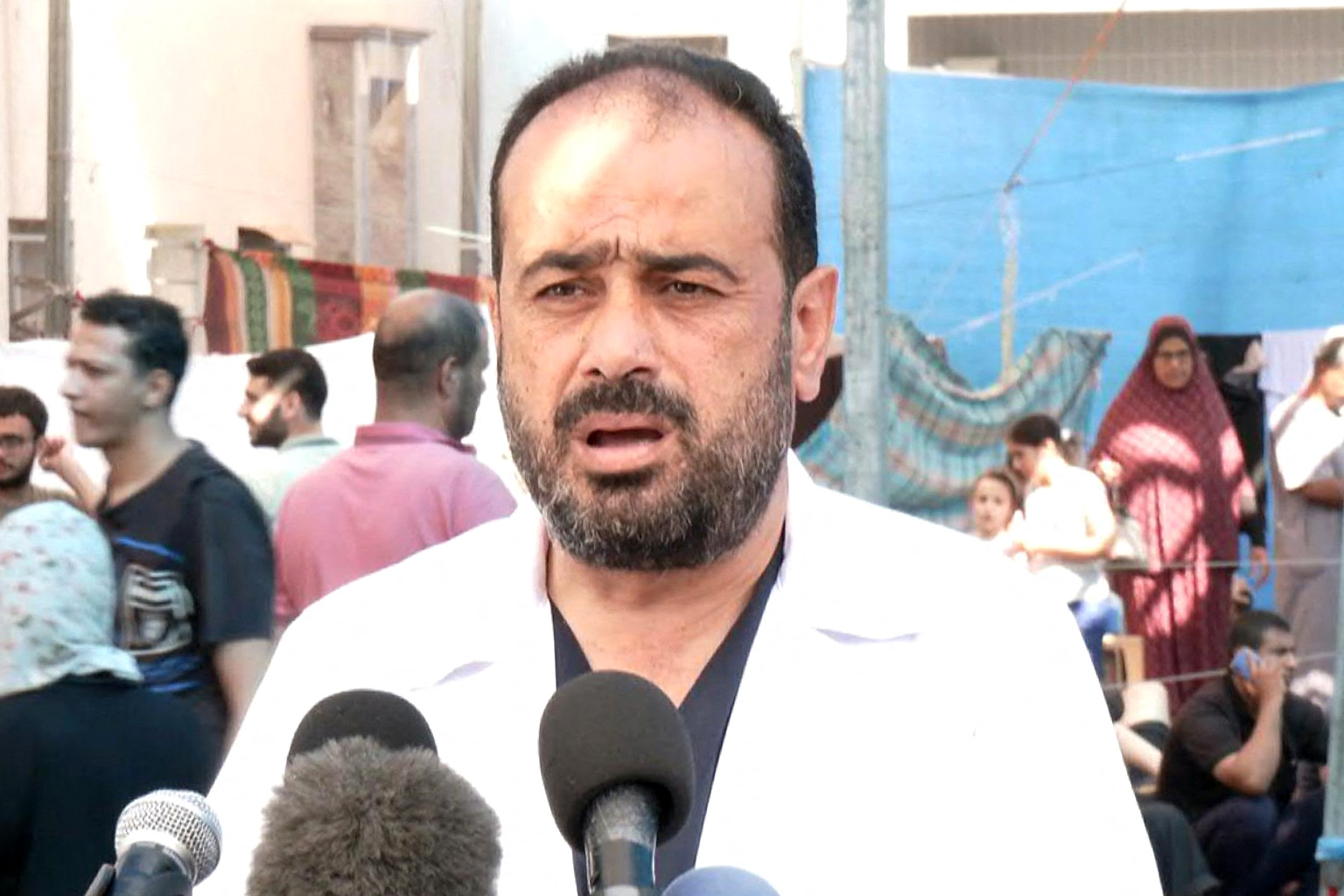 Diretor do hospital Al Shifa foi preso na quarta-feira (22)/foto: HAMAS MEDIA OFFICE / AFP Diretor do hospital Al Shifa foi preso na quarta-feira (22)/foto: HAMAS MEDIA OFFICE / AFP