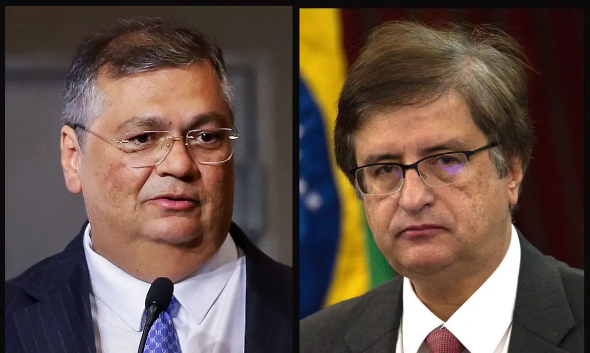 Flávio Dino e Paulo Gonet Branco/foto: M. Camargo e A. Cruz/Agência Brasil Flávio Dino e Paulo Gonet Branco/foto: M. Camargo e A. Cruz/Agência Brasil