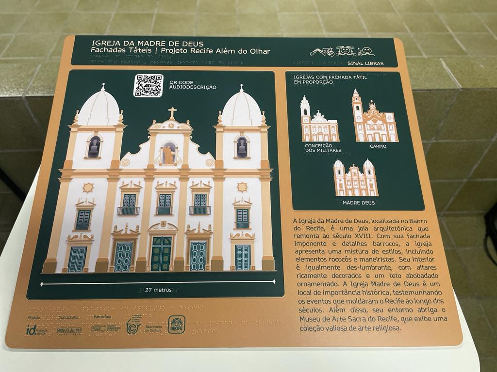 O %u2018%u2019Recife Além do Olhar%u2019%u2019 foi lançado no Instituto de Cegos Antônio Pessoa de Queiroz (IAPQ), localizado na Rua Guilherme Pinto, número 146, bairro das Graças.