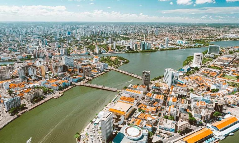 Cidade do Recife &eacute; chamada de ""Veneza Brasileira" por causa do canais e rios/Foto: Arquivo/DP