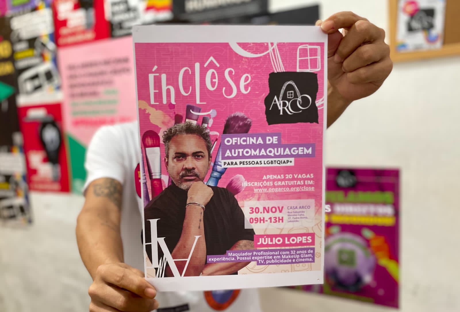 Oficina é voltada para pessoas LGBTQIAP e negras/Divulgação Oficina é voltada para pessoas LGBTQIAP e negras/Divulgação