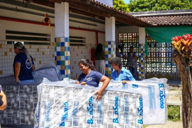 Moradores foram realocados para abrigos provisórios em escolas públicas de Maceió/Crédito: Thony Nunes/Ascom Semed Moradores foram realocados para abrigos provisórios em escolas públicas de Maceió/Crédito: Thony Nunes/Ascom Semed