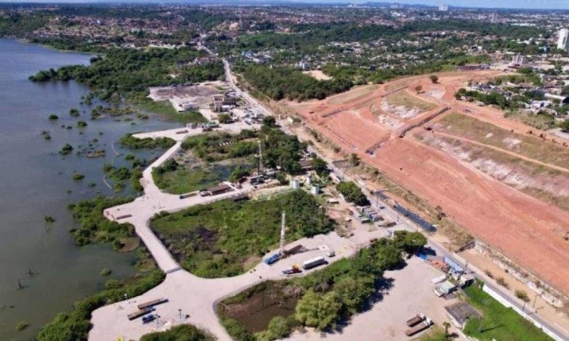 Vista geral da região que engloba os bairros Pinheiro, Mutange, Bom Parto e Bebedouro, em Maceió. Moradores tiveram que deixar suas casas devido a instabilidade do solo/Foto: Robson Barbosa/AFP Vista geral da região que engloba os bairros Pinheiro, Mutange, Bom Parto e Bebedouro, em Maceió. Moradores tiveram que deixar suas casas devido a instabilidade do solo/Foto: Robson Barbosa/AFP