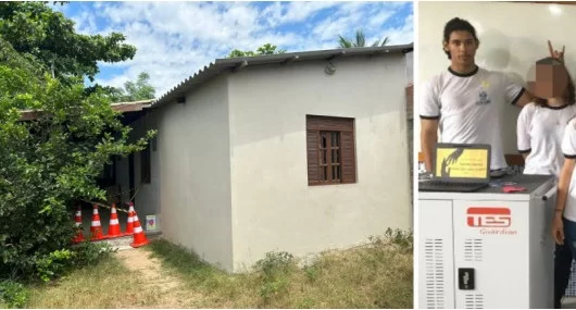 Caso aconteceu no distrito de Atafona, em São João da Barra, no Norte Fluminense/Foto: Folha da Manhã/Reprodução