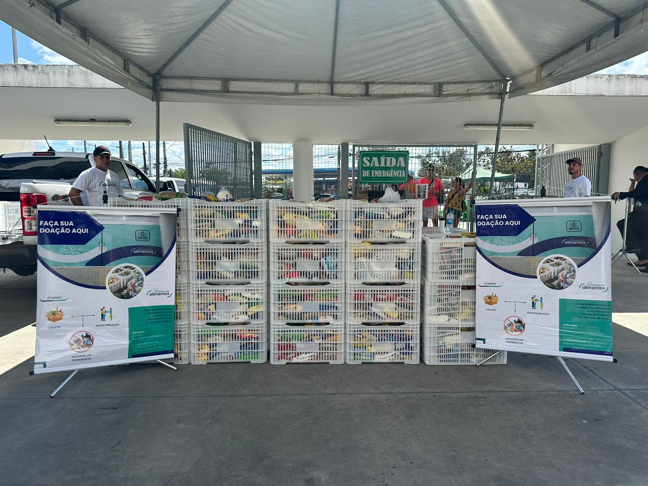 Banco de Alimentos do Recife arrecada comida para instituições/Foto: Prefeitura do Recife/Divulgação Banco de Alimentos do Recife arrecada comida para instituições/Foto: Prefeitura do Recife/Divulgação