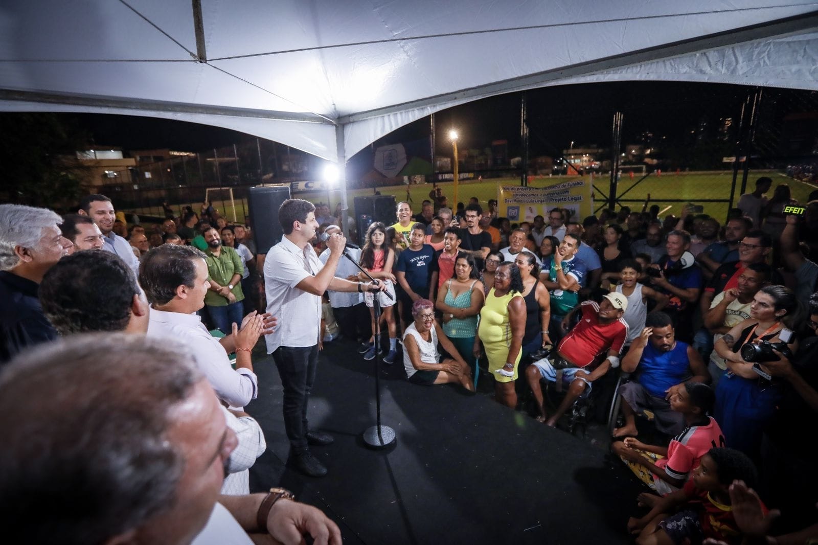 João Campos entregou mais uma obra no Recife/Foto: Prefeitura do Recife