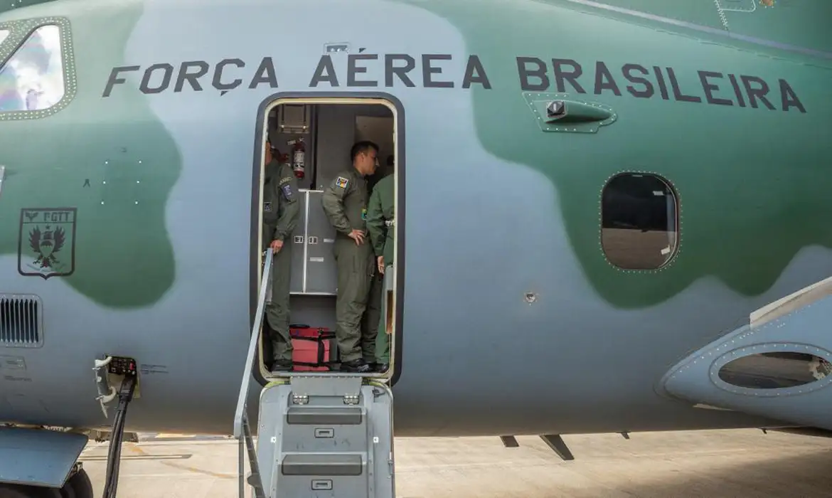 Informação é da Força Aérea Brasileira (FAB)/foto: João Risi/Audiovisual/PR Informação é da Força Aérea Brasileira (FAB)/foto: João Risi/Audiovisual/PR