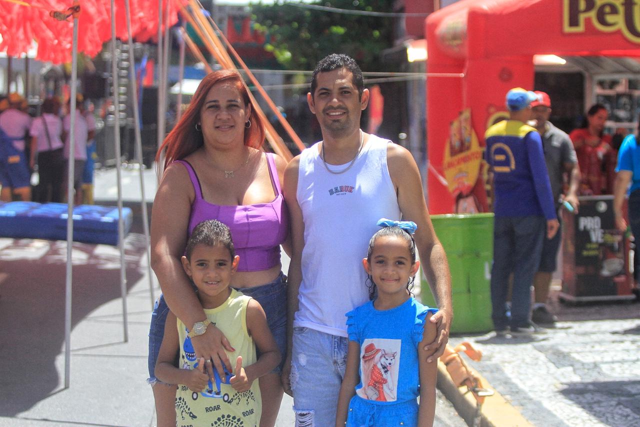 Família participou do Viva Guararapes