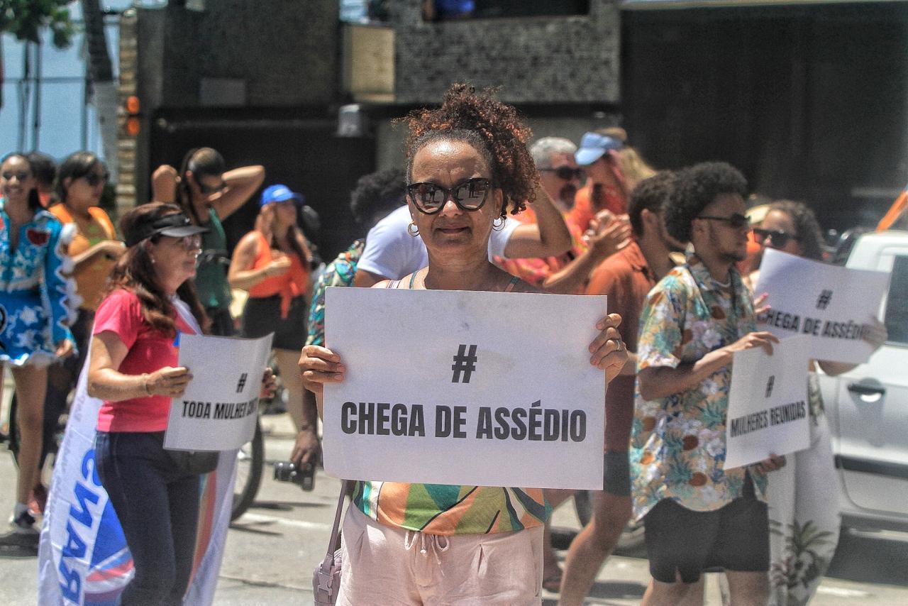 Mulheres exigiram fim da violência de gênero