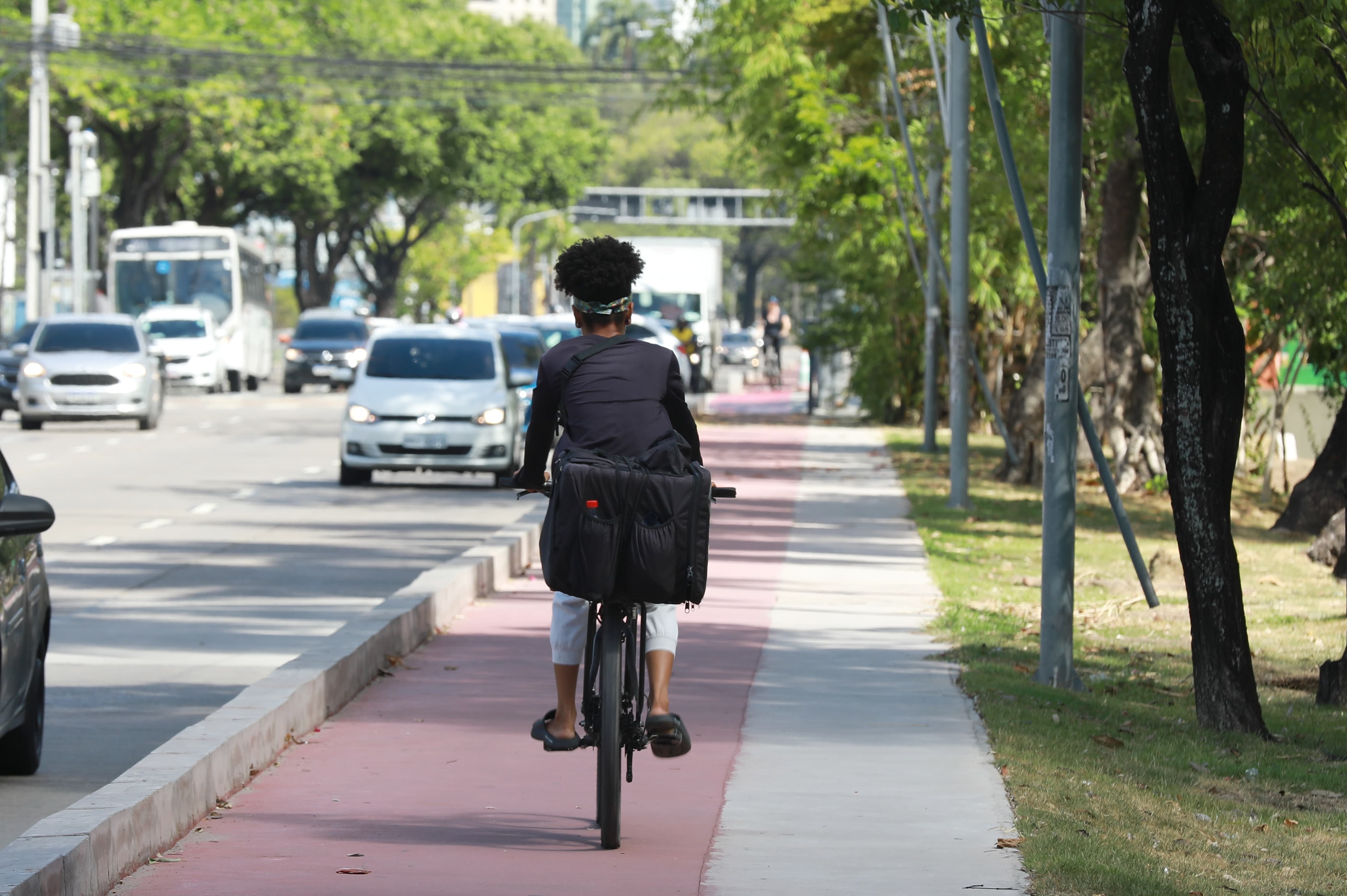 Ciclovia da Agamenon Magalhães foi entregue/Diego Nigro/PCR/Divulgação