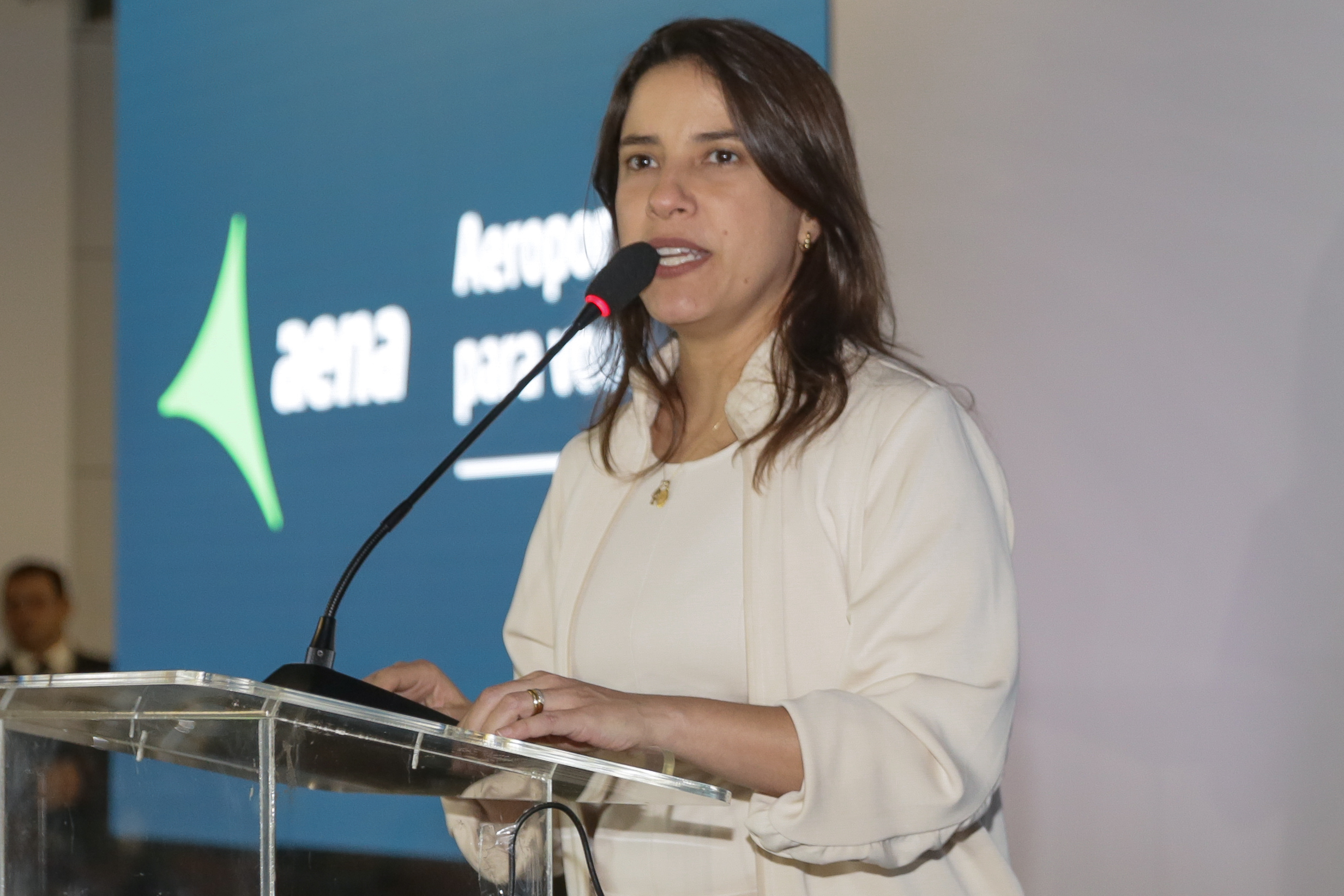 A governadora Raquel Lyra destacou a expansão do Aeroporto do Recife 