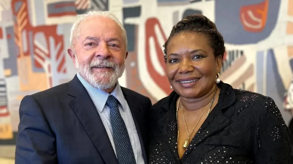 Presidente da República, Luiz Inácio Lula da Silva com a ministra da Cultura, Margareth Menezes/foto: Reprodução/Instagram Presidente da República, Luiz Inácio Lula da Silva com a ministra da Cultura, Margareth Menezes/foto: Reprodução/Instagram