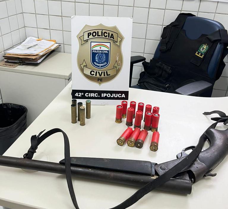 Mais de 112 armas de fogo foram apreendidas durante a operação