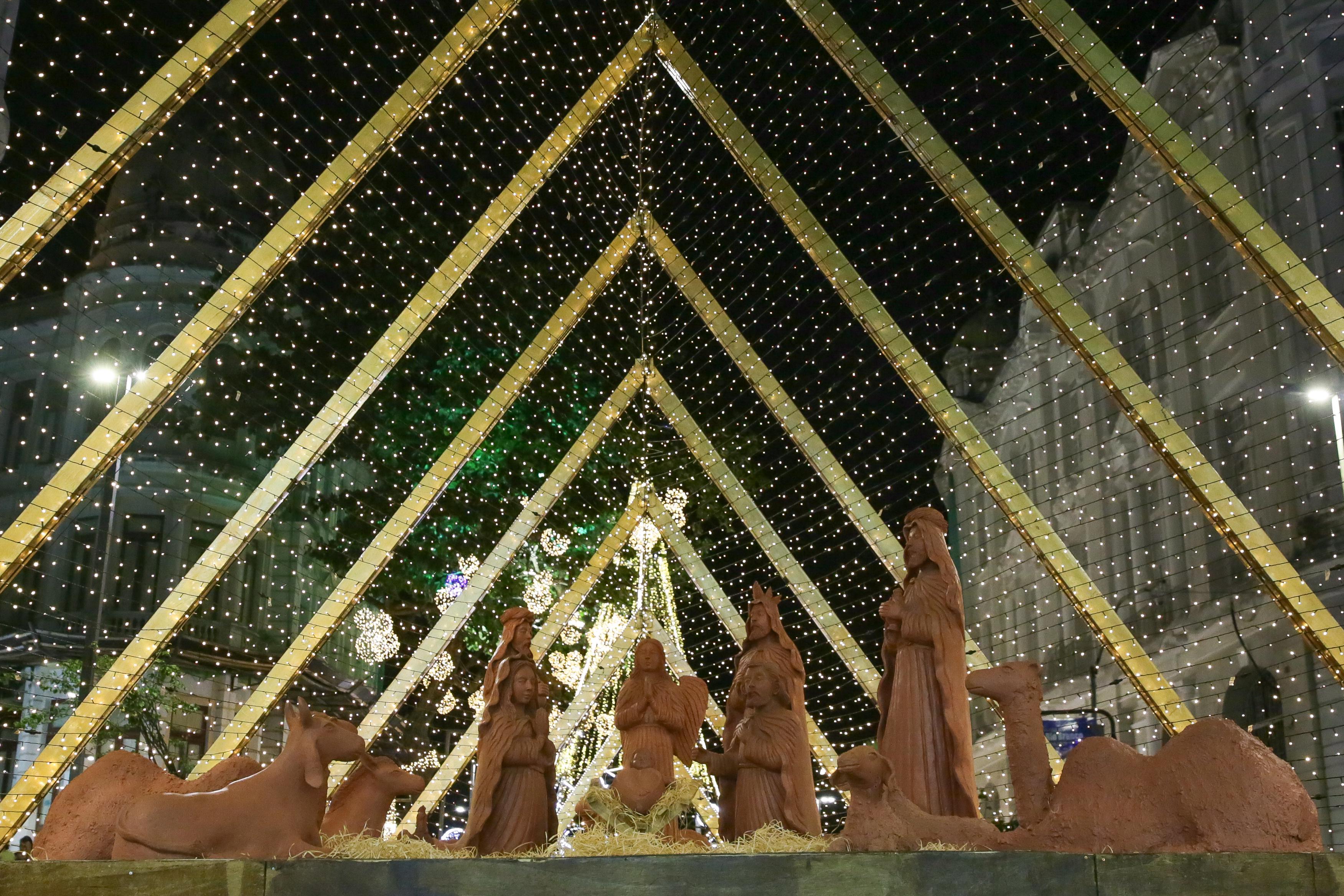 Presépio é um dos símbolos do Natal/Foto:Rafael Vieira/DP Presépio é um dos símbolos do Natal/Foto:Rafael Vieira/DP