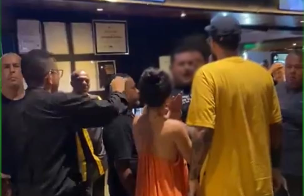 O acusado pode responder por diversos crimes, como agress&atilde;o e transfobia./Foto: Reprodu&ccedil;&atilde;o/Twitter