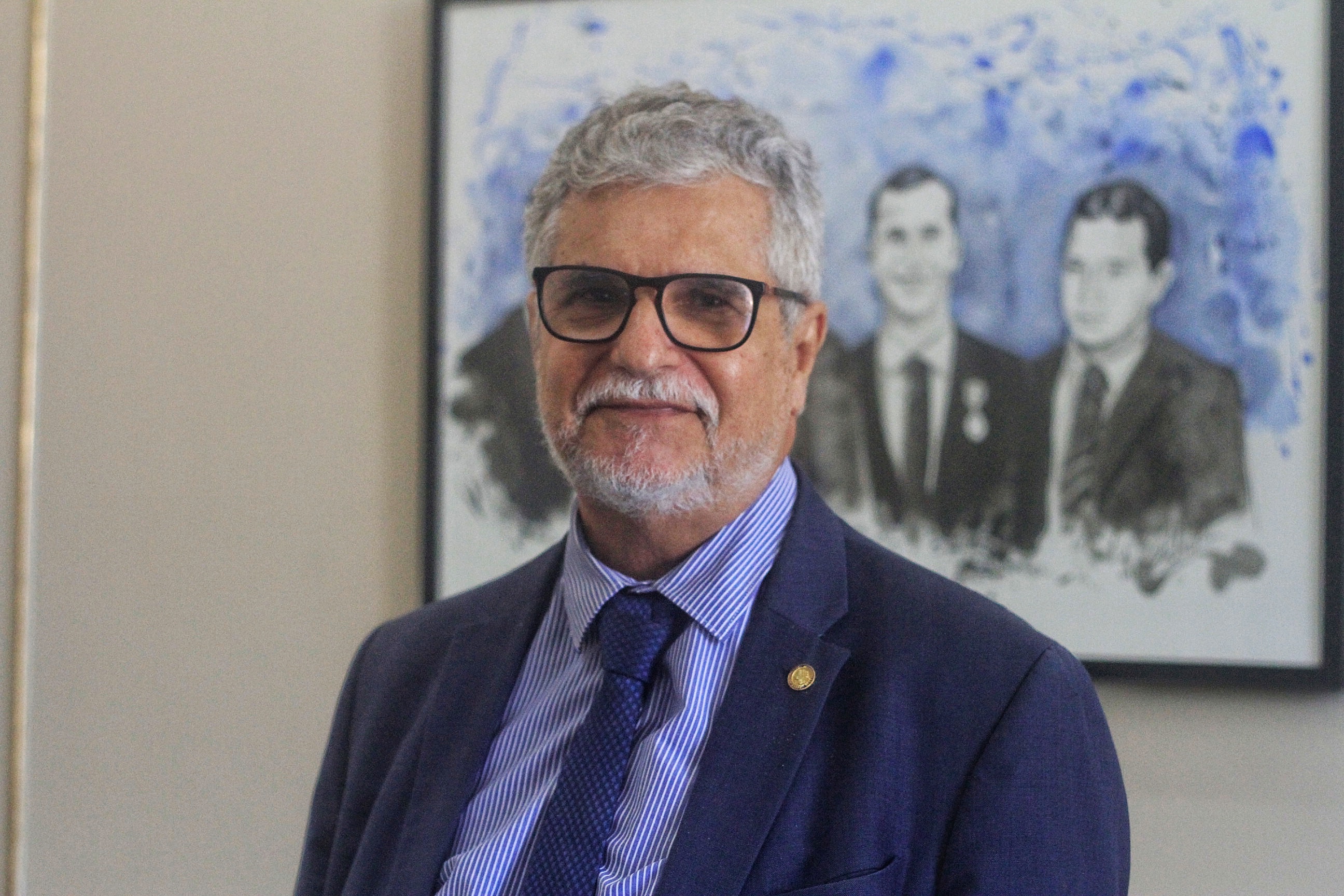 Luiz Carlos de Barros Figueirêdo na presidência do TJPE, exercício que começou em 2022./Foto: Romulo Chico/ Esp Foto DP