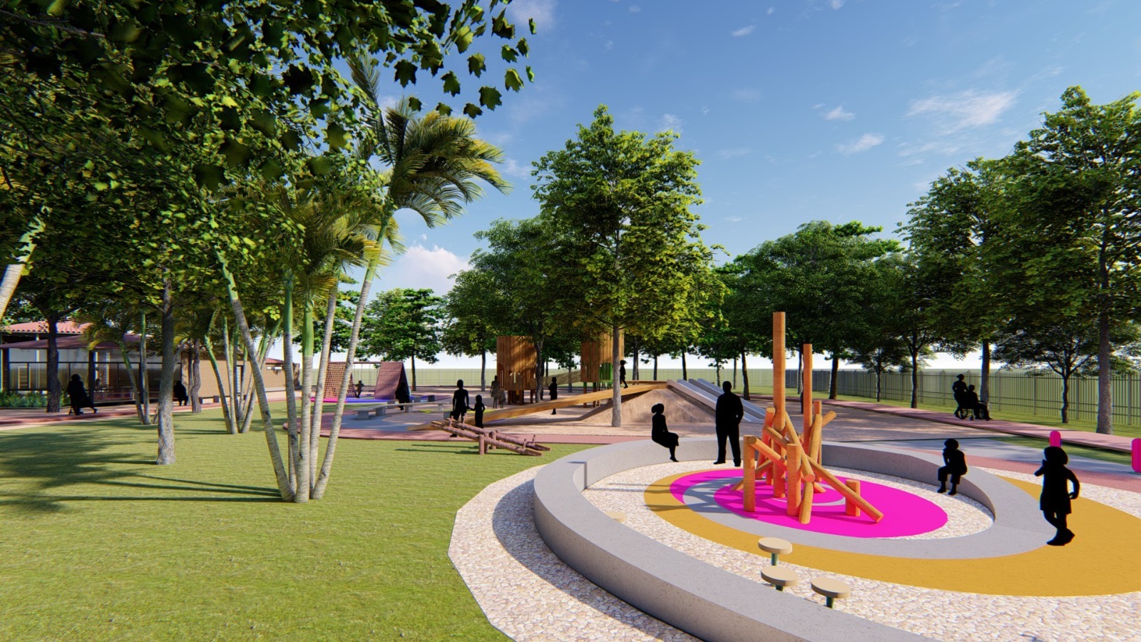 Projeto computadorizado mostra como ficará o parque/Imagem: Prefeitura do Recife Projeto computadorizado mostra como ficará o parque/Imagem: Prefeitura do Recife