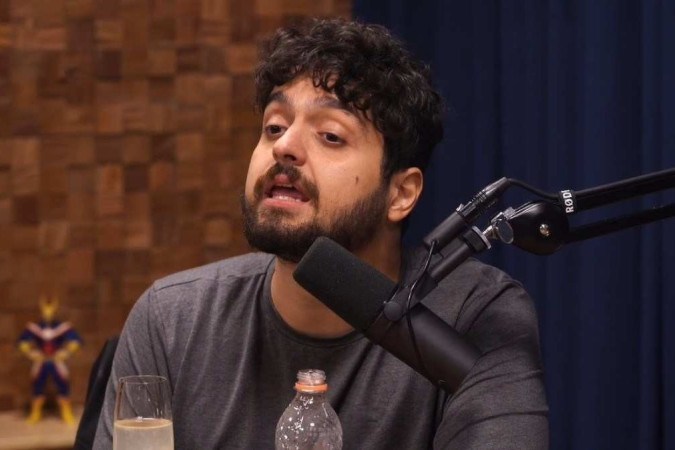 O influenciador já havia saído do podcast Flow/Foto: Reprodução/Twitch @flowpodcast O influenciador já havia saído do podcast Flow/Foto: Reprodução/Twitch @flowpodcast