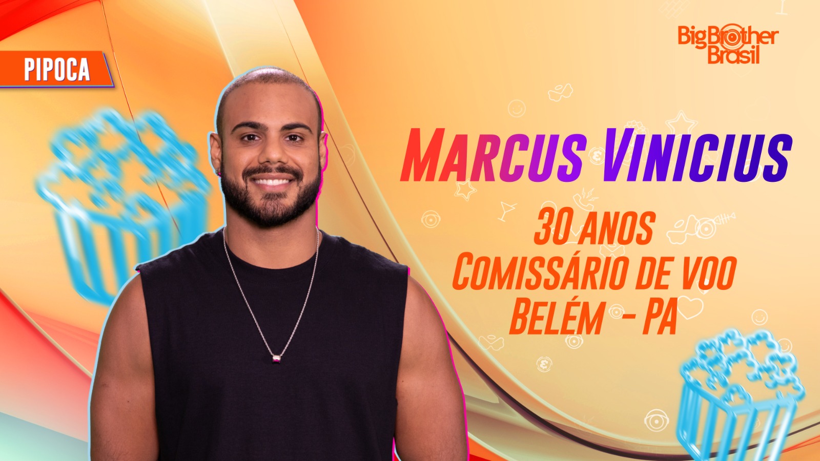 Marcus Vinicius estará no BBB 24 (Foto: Divulgação/Globo) Marcus Vinicius estará no BBB 24/Foto: Divulgação/Globo