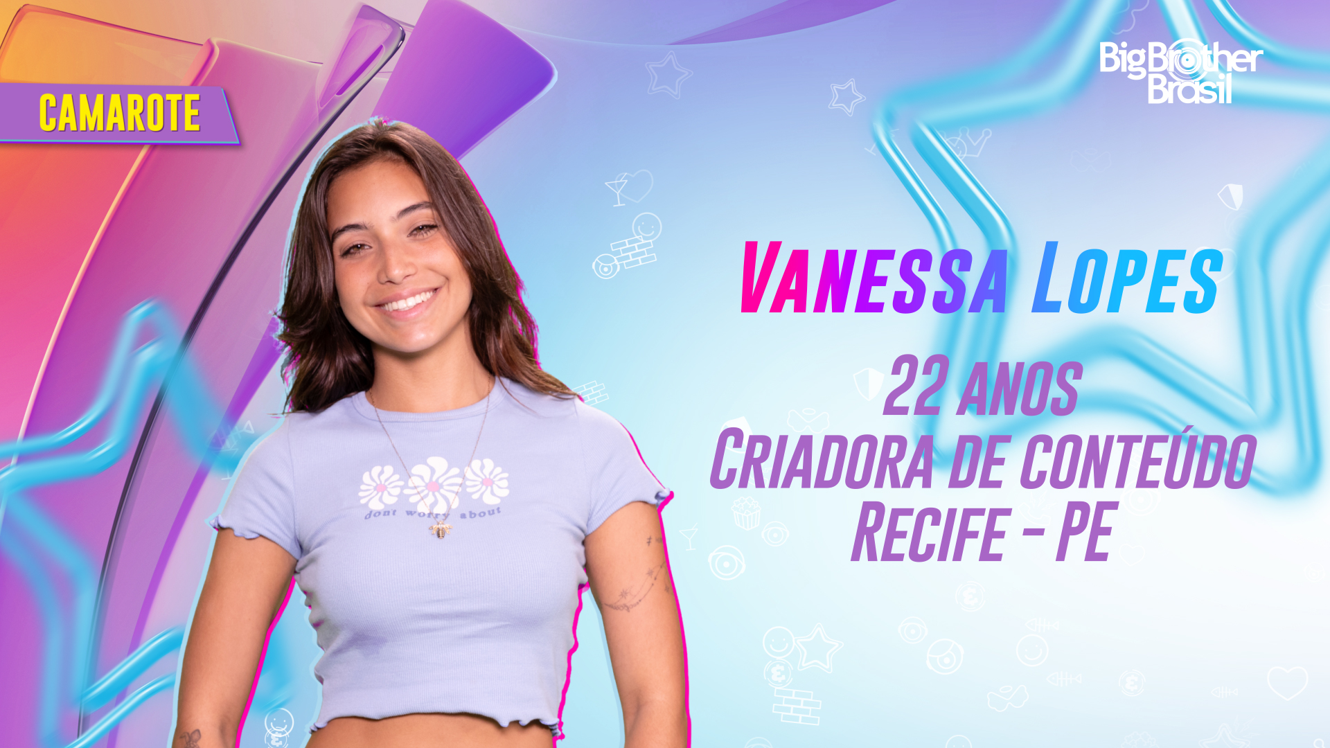 Vanessa Lopes tem 22 anos/Divulgação/Globo Vanessa Lopes tem 22 anos/Divulgação/Globo