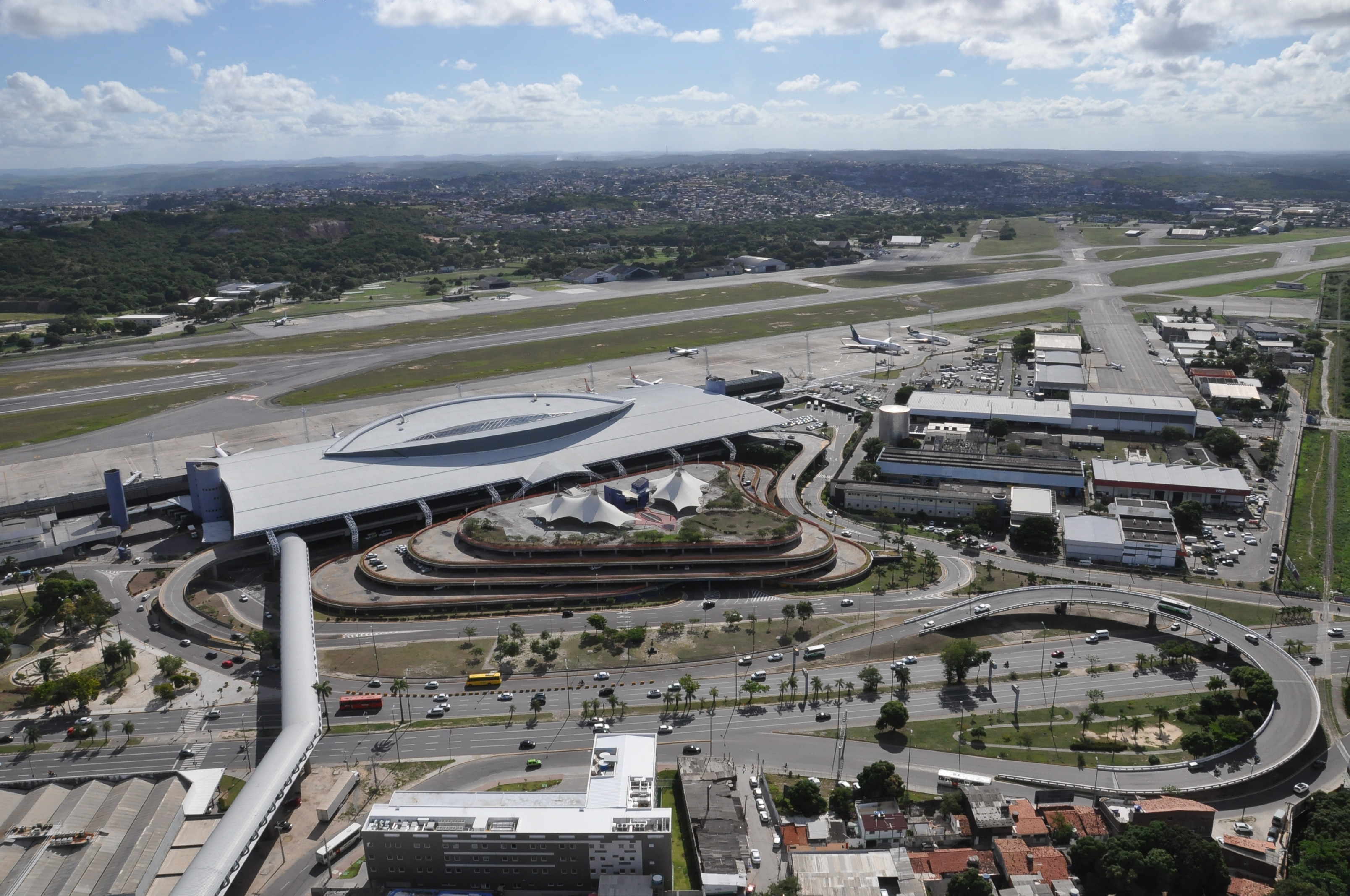 Aeroporto do recife teve pouso "não programado"/Foto: Infraero