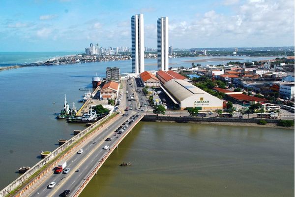 Imagem aérea mostra a beleza do Recife/Foto: Inaldo Lins/Prefeitura do Recife Imagem aérea mostra a beleza do Recife/Foto: Inaldo Lins/Prefeitura do Recife