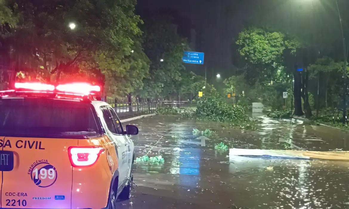 Várias cidades do RS têm sofrido com os temporais/Crédito: Defesa Civil / Porto Alegre Várias cidades do RS têm sofrido com os temporais/Crédito: Defesa Civil / Porto Alegre