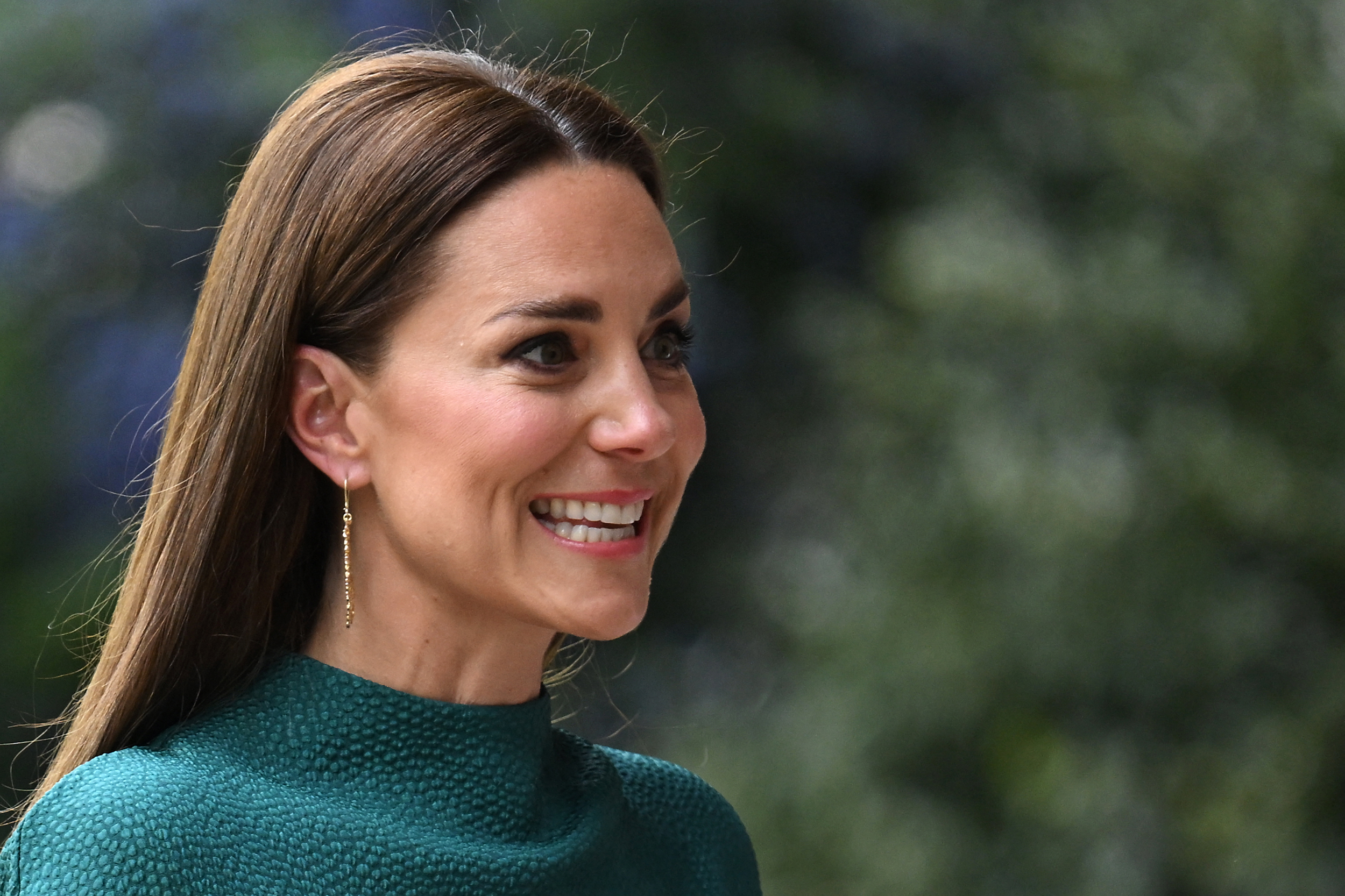 A princesa, de 42 anos, deu entrada na London Clinic na capital britânica/Crédito: JUSTIN TALLIS / AFP