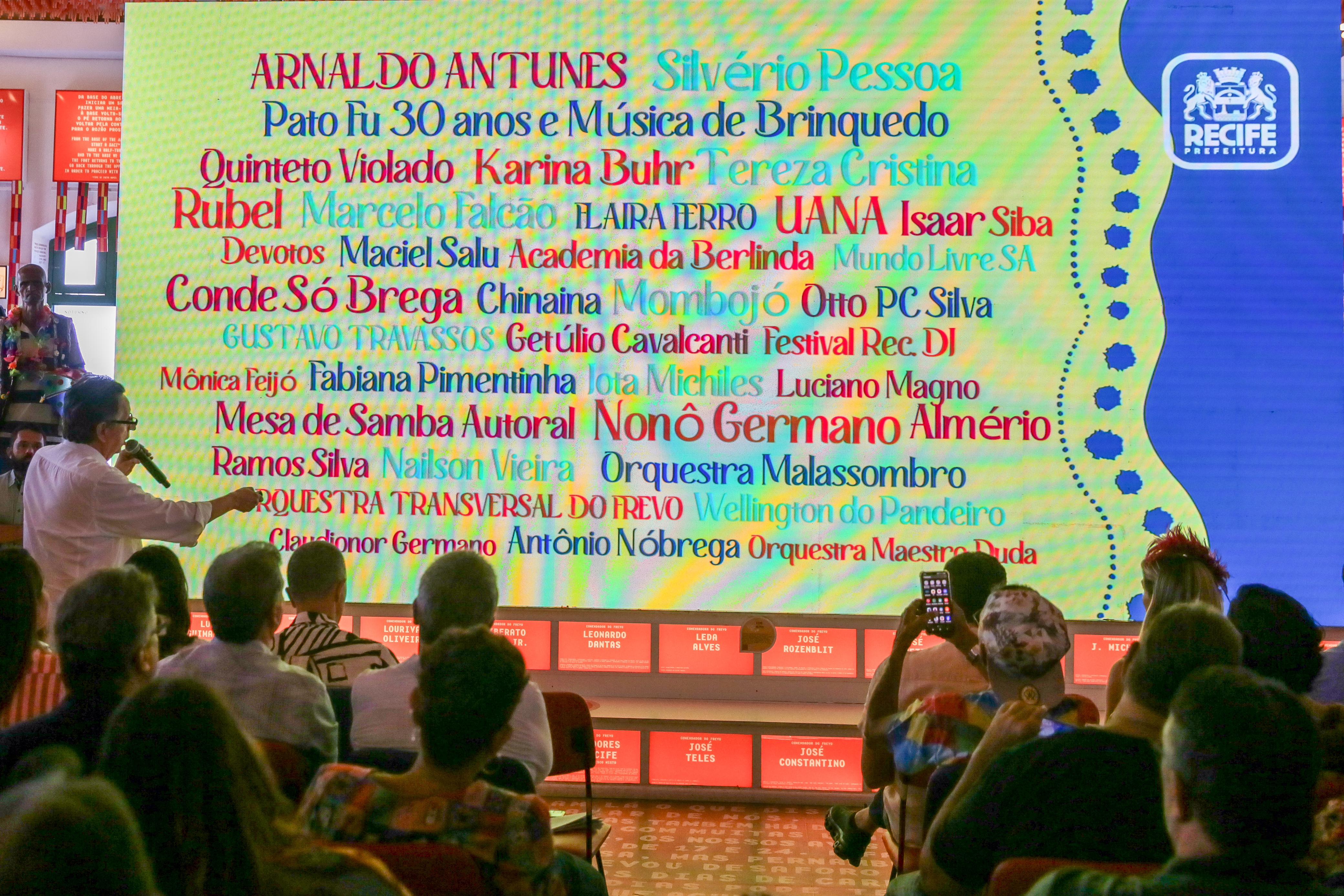 Os detalhes da programação foram anunciados pela Prefeitura do Recife 