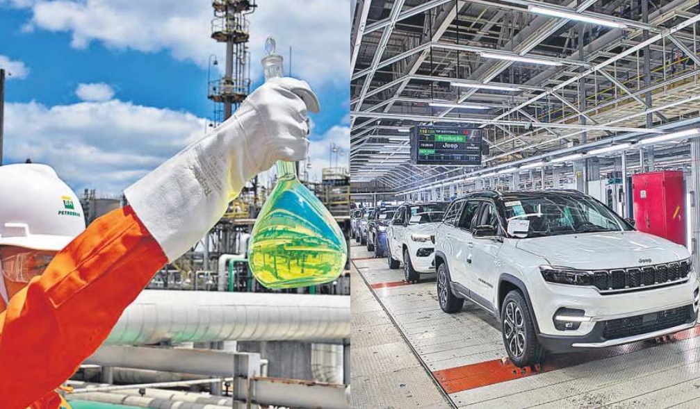 Na pauta exterior do estado, o óleo combustível e os automóveis são os destaques/Reprodução / Petrobras - Jeep Na pauta exterior do estado, o óleo combustível e os automóveis são os destaques/Reprodução / Petrobras - Jeep
