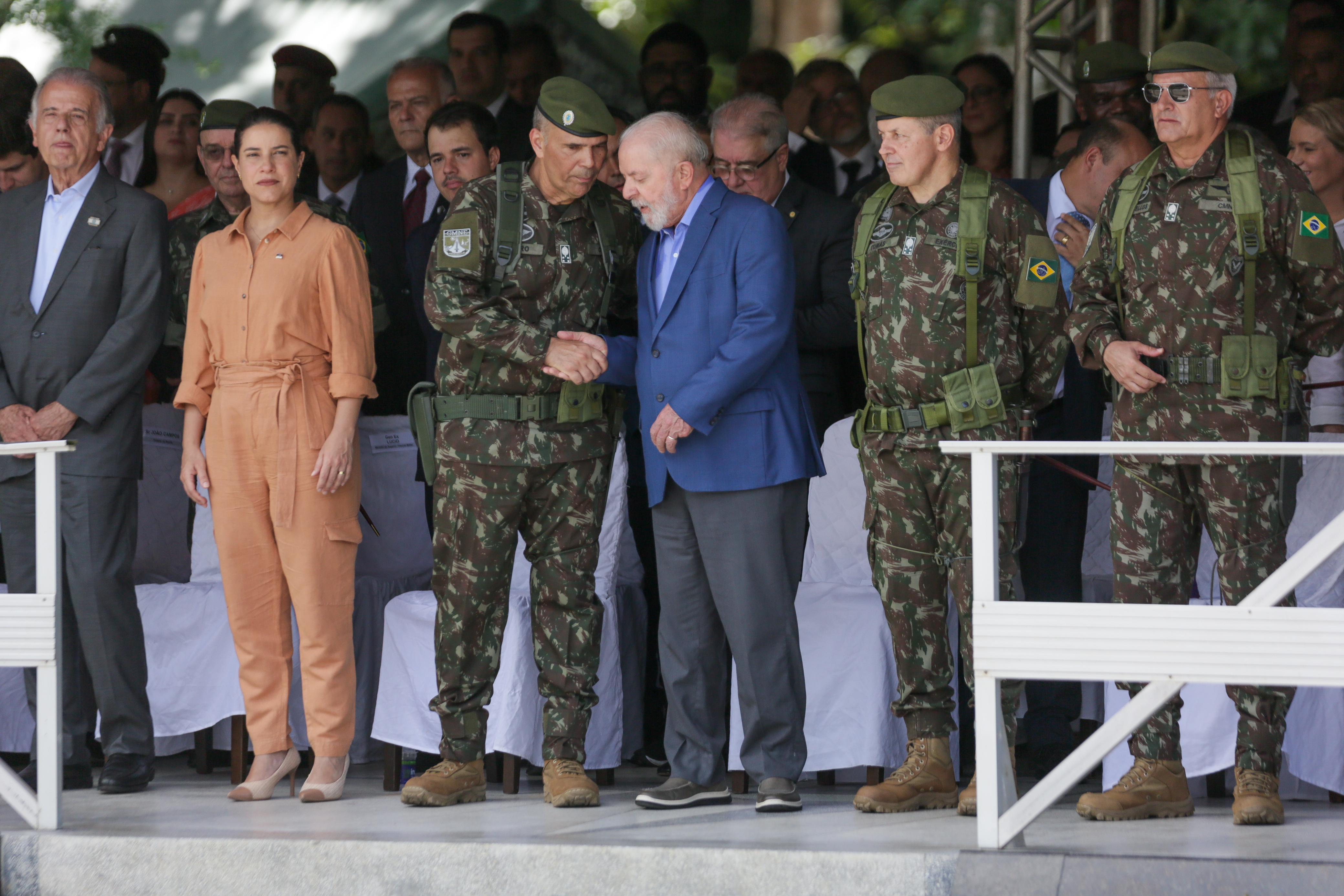 Lula participou de solenidade militar/Foto: Rafael Vieira/DP Lula participou de solenidade militar/Foto: Rafael Vieira/DP