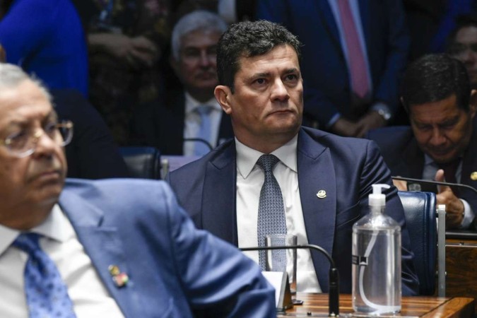 Em depoimento, Moro disse que a ação contra ele é ''um monte de nada'' e um ''castelo de cartas''/Crédito: Roque de Sá/Agência Senado Em depoimento, Moro disse que a ação contra ele é ''um monte de nada'' e um ''castelo de cartas''/Crédito: Roque de Sá/Agência Senado