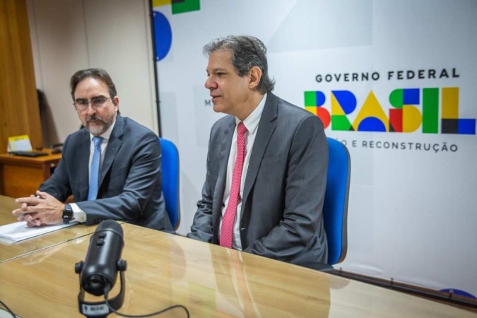 Haddad com Appy, ontem, na abertura dos trabalhos do programa/Crédito: Diogo Zacarias Haddad com Appy, ontem, na abertura dos trabalhos do programa/Crédito: Diogo Zacarias
