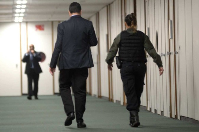 Operação da PF no gabinete do deputado Alexandre Ramagem, na Câmara dos Deputados