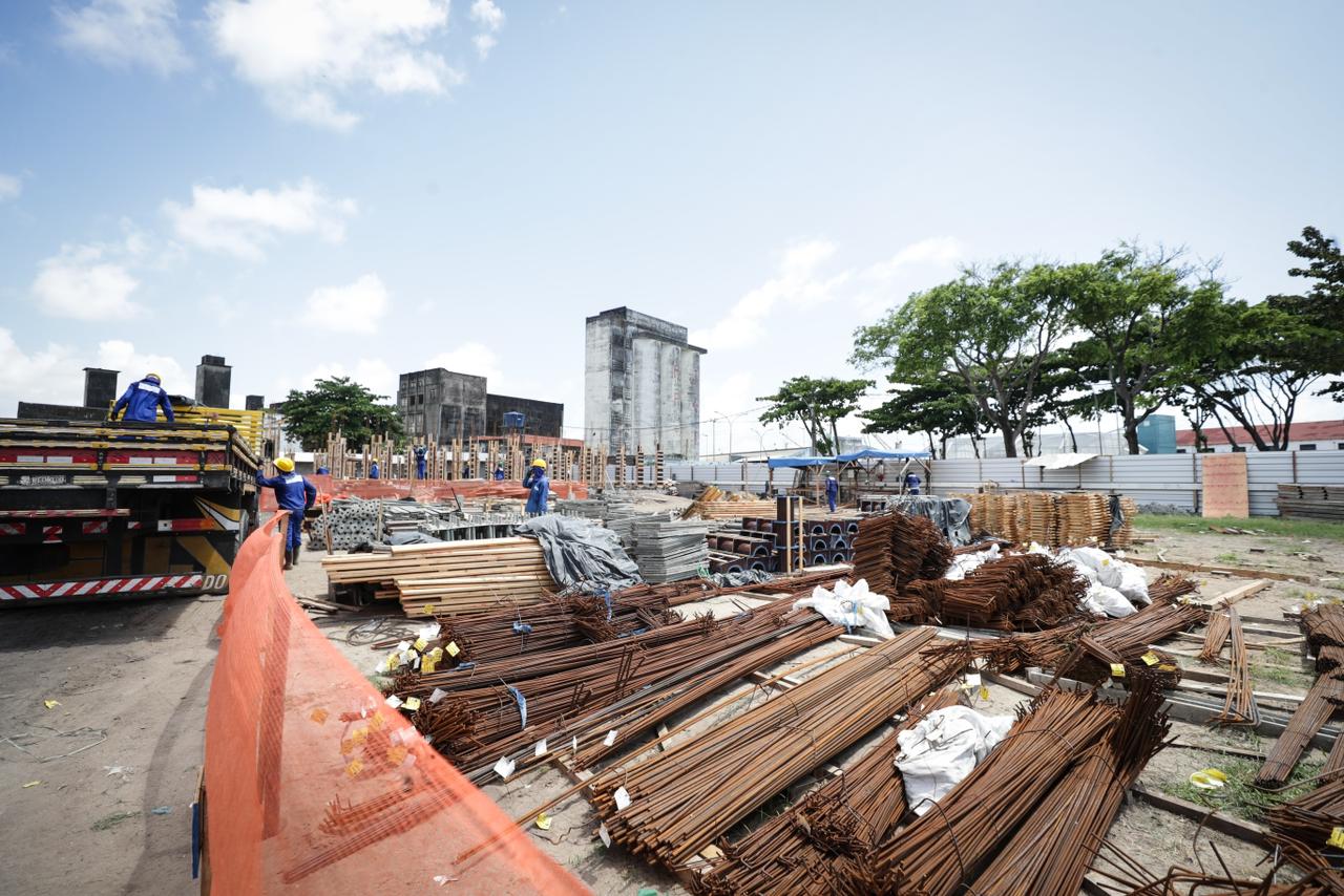 Conjuntos estão sendo construídos no Pilar/Foto: Prefeitura do Recife Conjuntos estão sendo construídos no Pilar/Foto: Prefeitura do Recife