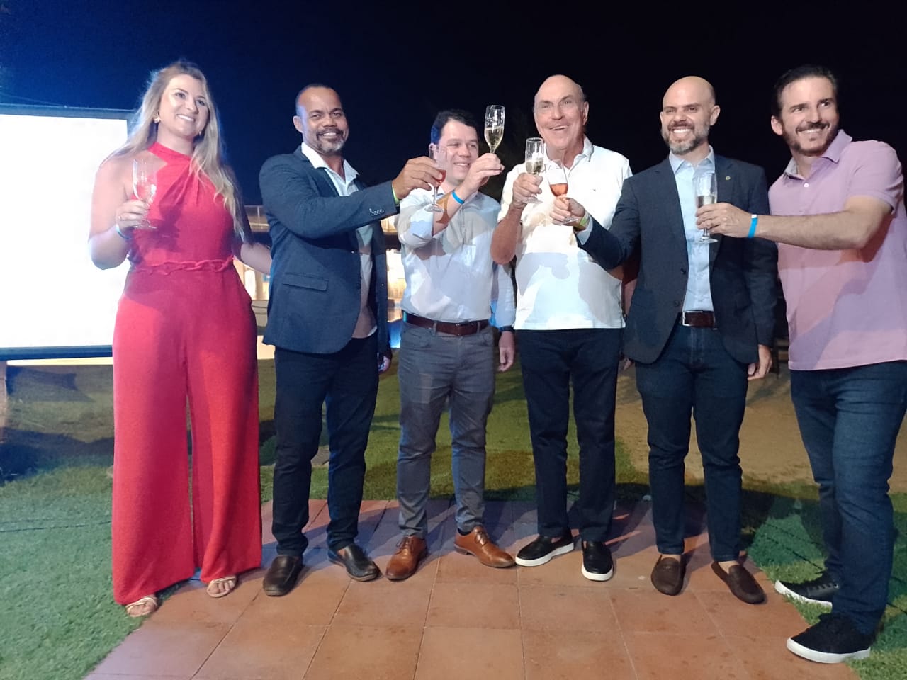A diretoria da empresa Gramado Parks apresentou ps detalhes da retomada das obras do Parque Aquático Acquaventura