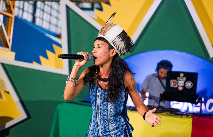 Siba Puri é uma das representantes dos povos indígenas na música pernambucana/Crédito: Divulgação Siba Puri é uma das representantes dos povos indígenas na música pernambucana/Crédito: Divulgação