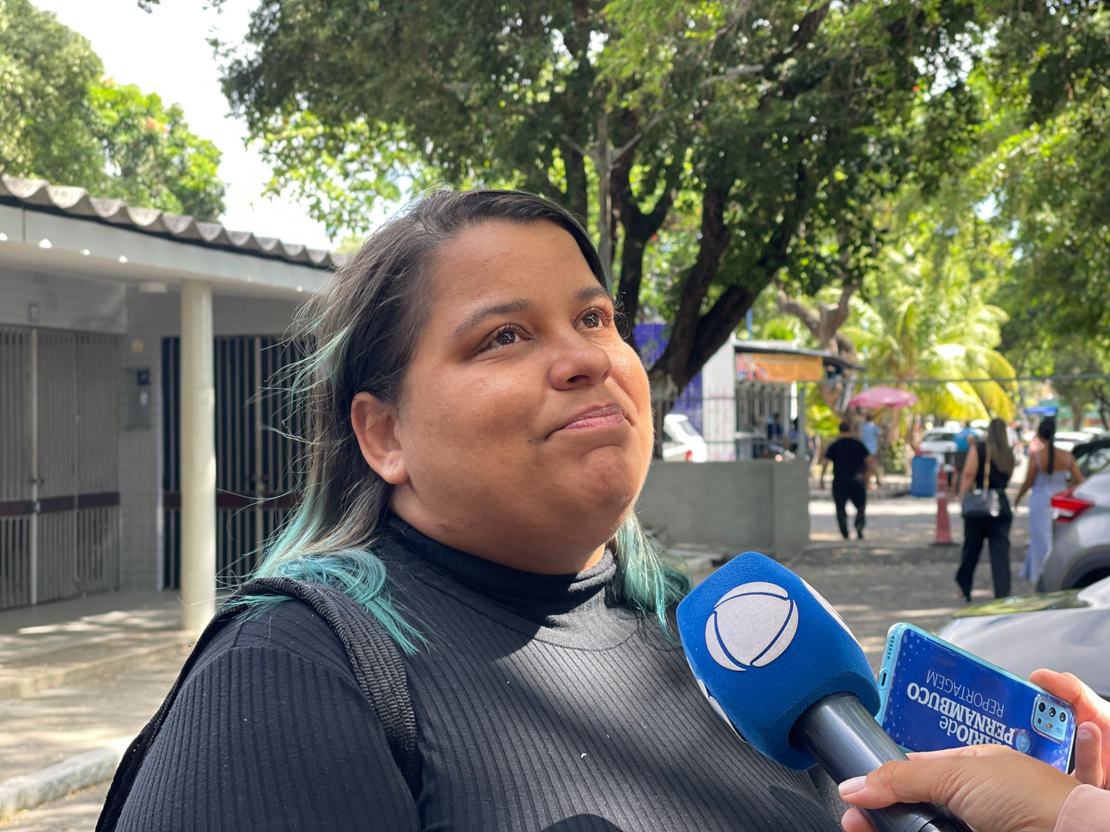 Lorraine estava com Dávine na hora do acidente