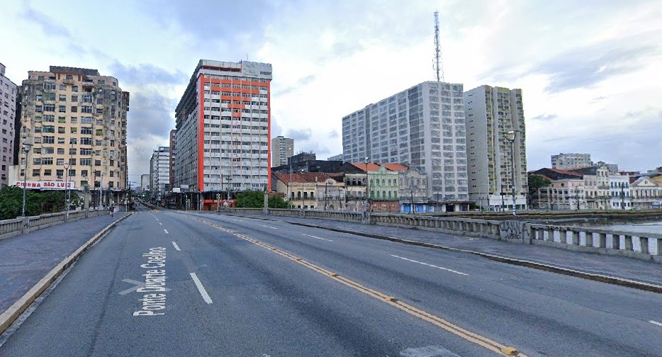 população se prepara para as mudanças de itinerários que o período de Carnaval traz./Foto: Ponte Duarte Coelho/ Google Street View população se prepara para as mudanças de itinerários que o período de Carnaval traz./Foto: Ponte Duarte Coelho/ Google Street View