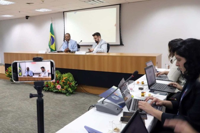 Almeida disse que conversará com o ministro da Justiça para integrar a política de direitos humanos com a área da segurança pública/Crédito: Clarice Castro/MDHC Almeida disse que conversará com o ministro da Justiça para integrar a política de direitos humanos com a área da segurança pública/Crédito: Clarice Castro/MDHC