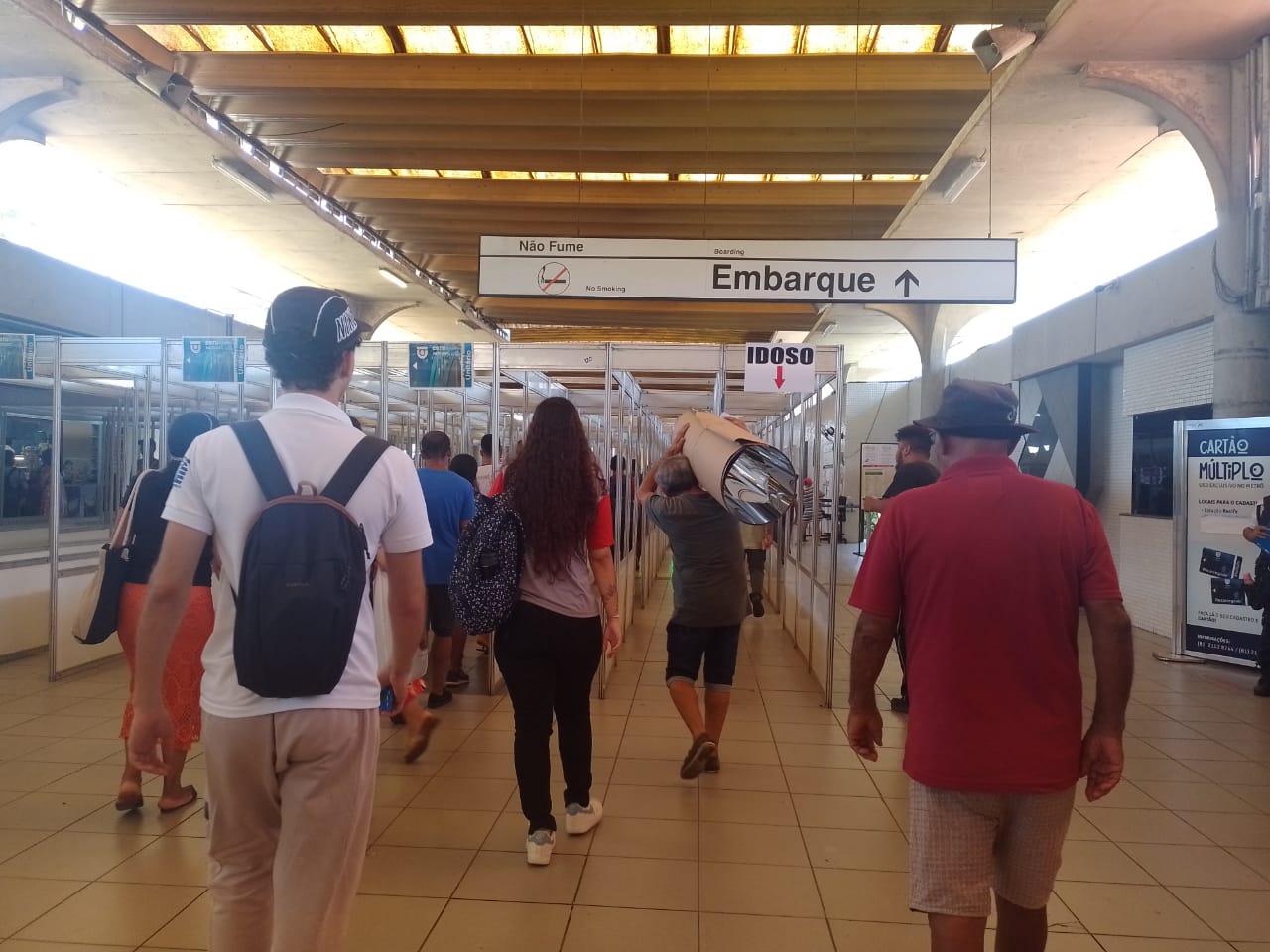 Durante o sábado e domingo de Carnaval, somente a Linha Diesel (VLT) estará com os trabalhos suspensos.