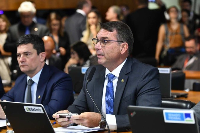 Senador Flávio Bolsonaro (PL-RJ)/Crédito: Geraldo Magela/Agência Senado