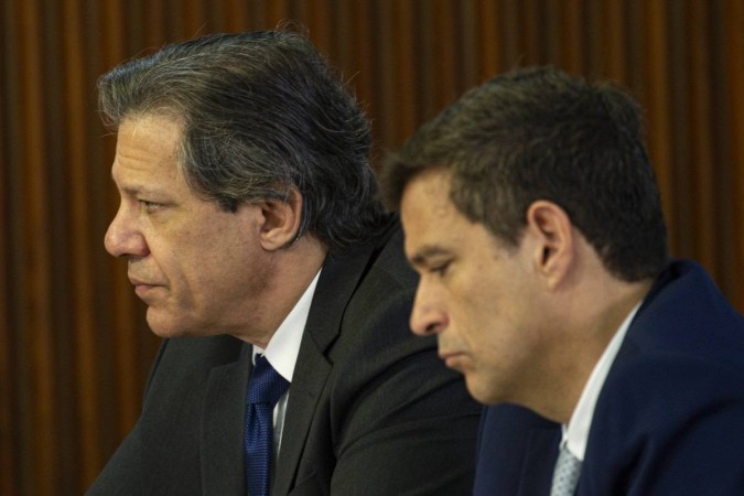 O ministro da Fazenda, Fernando Haddad, e o presidente do Banco Central, Roberto Campos Neto/Crédito: Marcelo Camargo/Agência Brasil O ministro da Fazenda, Fernando Haddad, e o presidente do Banco Central, Roberto Campos Neto/Crédito: Marcelo Camargo/Agência Brasil