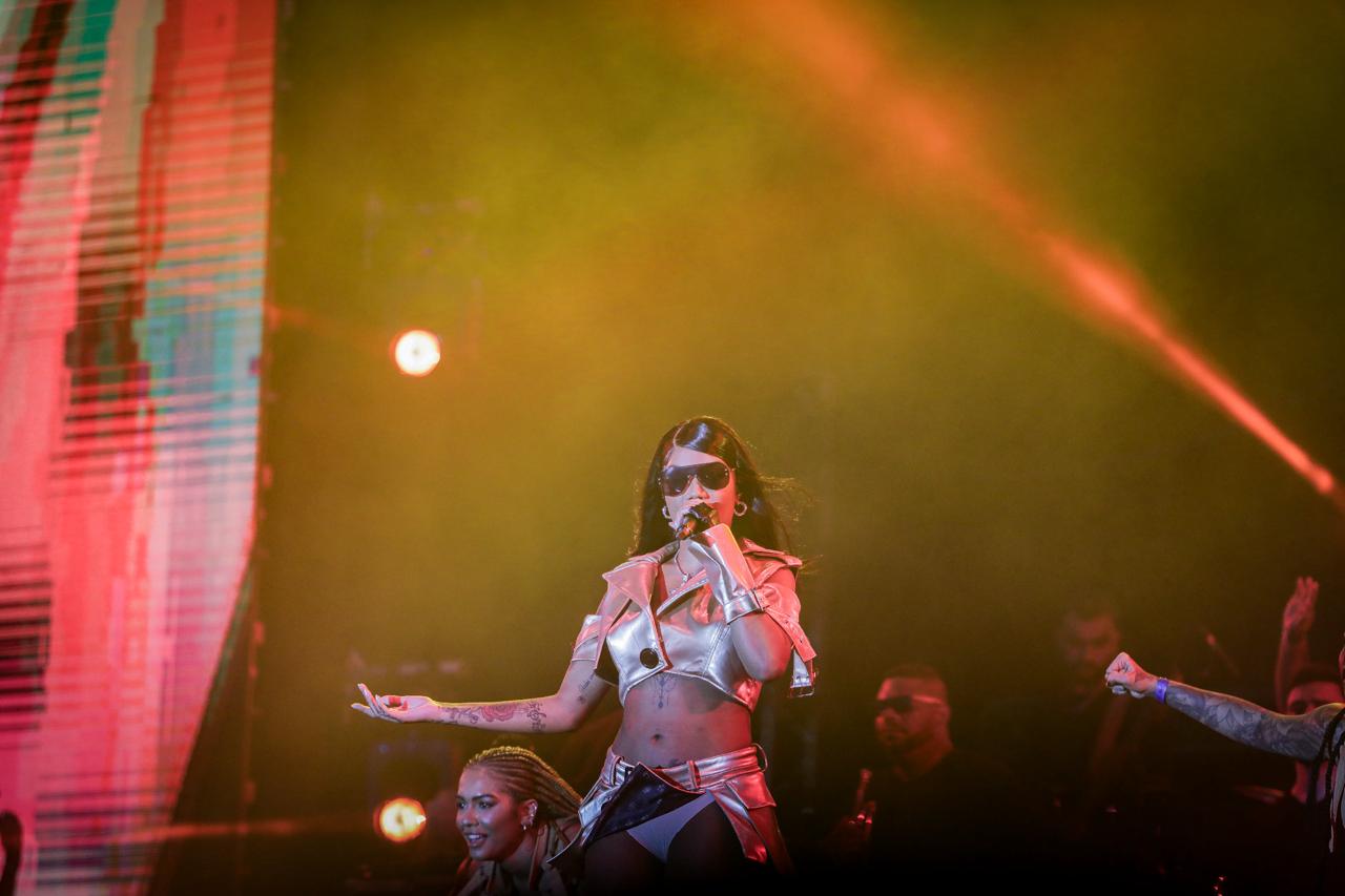 Ludmilla encantou o público no Recife