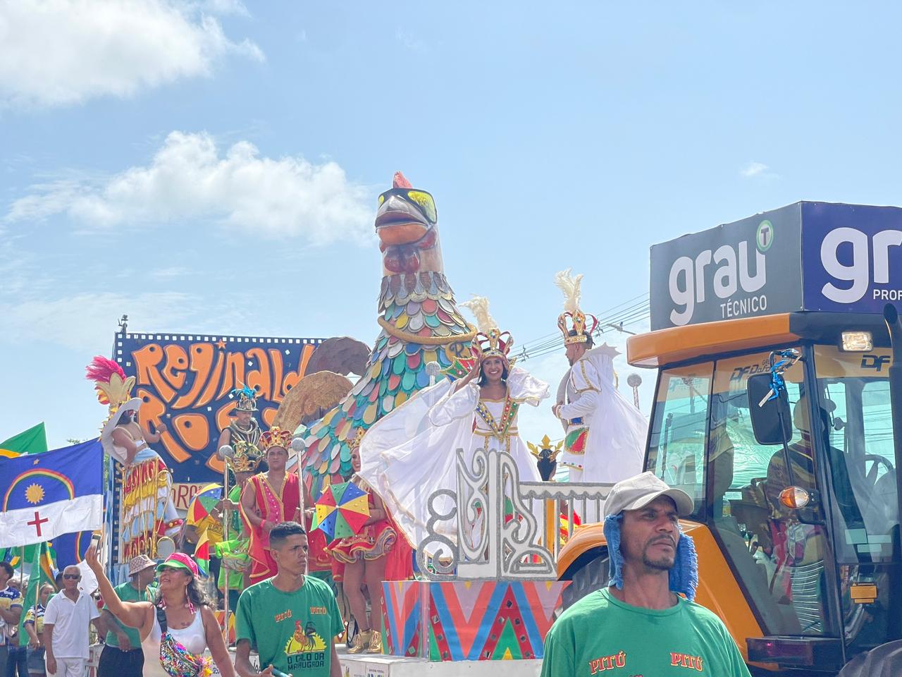 Primeiro trio foi para as ruas no Galo 2024