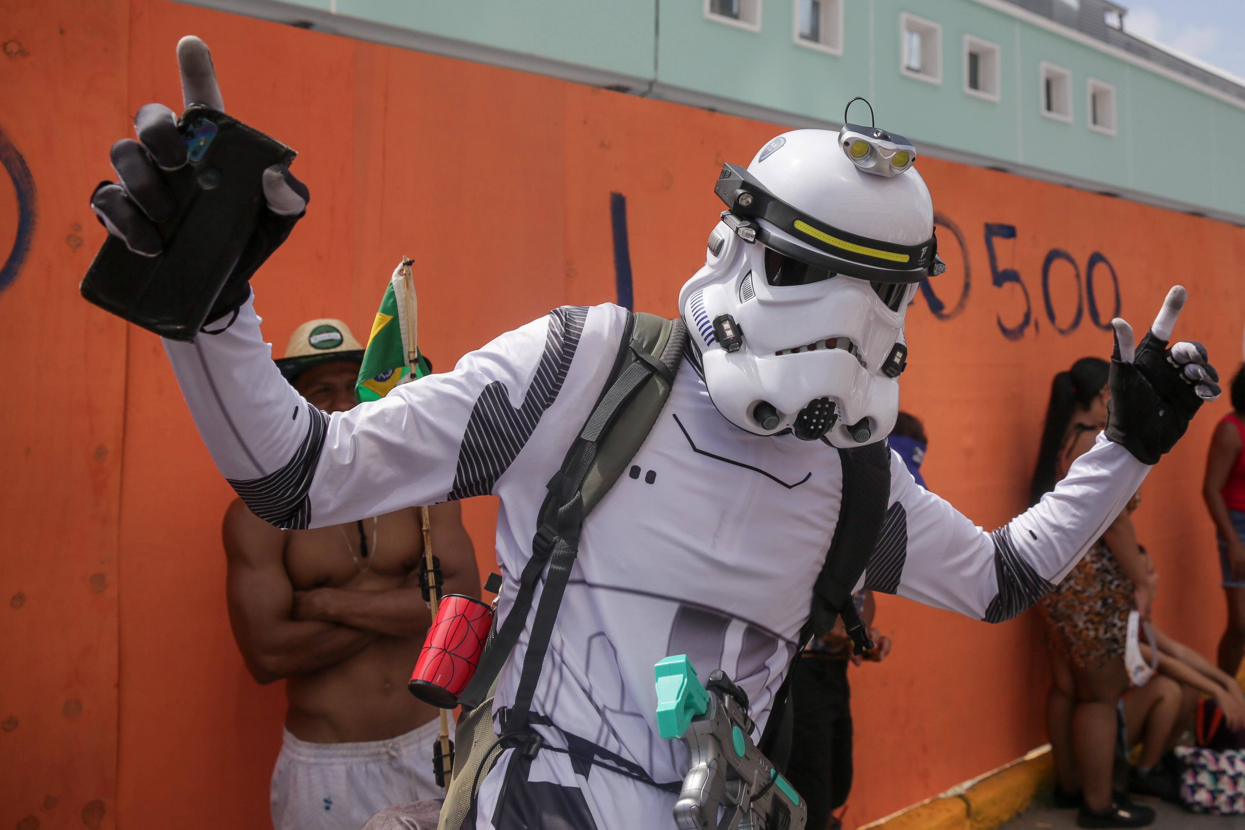 Vilão de Guerra nas Estrelas apareceu no Recife 