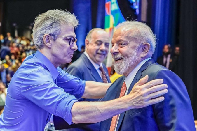 Zema e Lula no lançamento de pacote de investimentos em Minas Gerais, na semana passada: ''Boa convivência, sem extremismos''/Crédito: Ricardo Stuckert/PR Zema e Lula no lançamento de pacote de investimentos em Minas Gerais, na semana passada: ''Boa convivência, sem extremismos''/Crédito: Ricardo Stuckert/PR