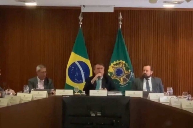 Na abertura do encontro, resgistrado em vídeo, é possível visualizar os representantes do Itamaraty, que seguem no curso normal de suas carreiras e foram nomeados para funções no governo petista/foto: Reprodução/STF