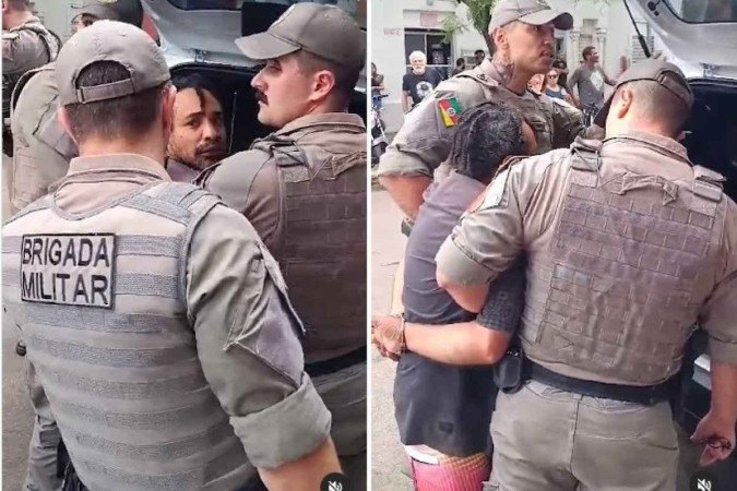 Homem negro chama a polícia após ameaça e acaba preso/Foto: Reprodução/Redes Sociais Homem negro chama a polícia após ameaça e acaba preso/Foto: Reprodução/Redes Sociais